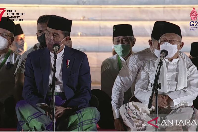 Presiden Jokowi Gelar Zikir Dan Doa Kebangsaan