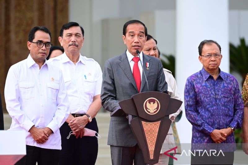 Presiden Jokowi Resmikan Gedung Vvip Bandara Ngurah Rai Bali