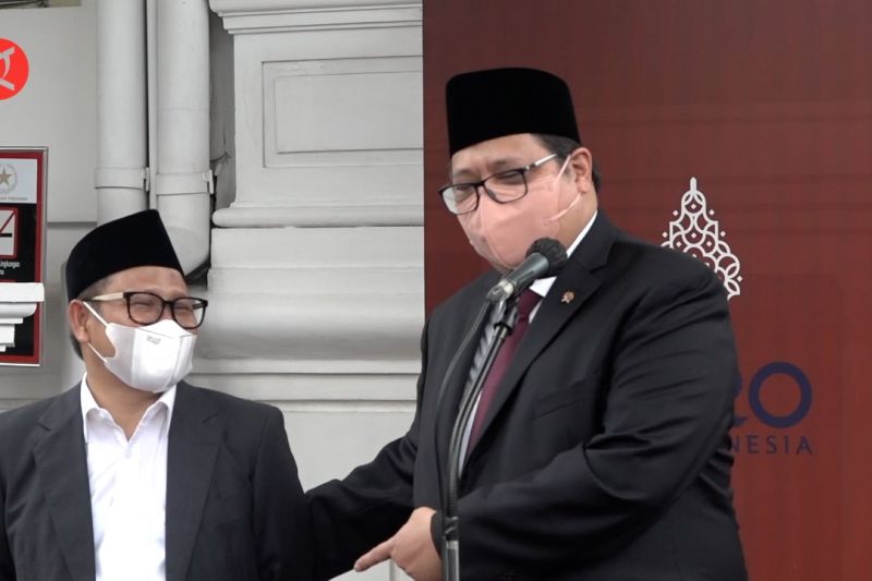 Airlangga Hartarto sebut tak bisa jauh dari Muhaimin Iskandar