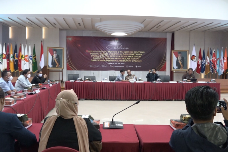 KPU sosialisasikan PKPU 4/2022 kepada masyarakat sipil