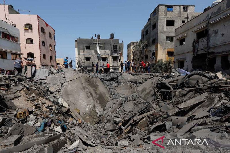 Serangan udara Israel ke Palestina tewaskan 15 orang