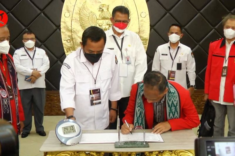 PDRI resmi daftar sebagai peserta pemilu 2024