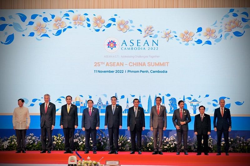 Presiden Jokowi dorong ASEAN-China jaga stabilitas kawasan