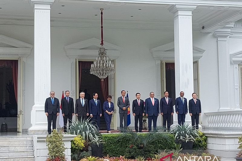 Jokowi Terima Menlu Dan Sekjen ASEAN Jelang AMM Retreat