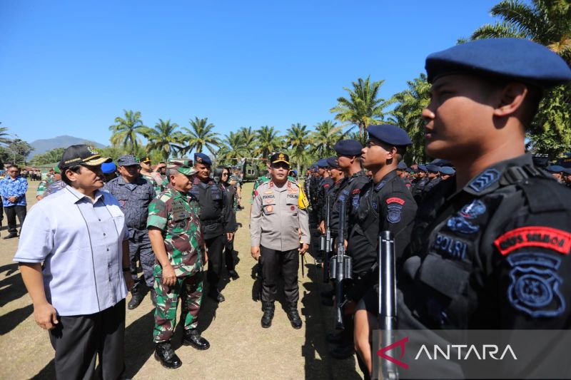 Polda Sumut dan Kodam I Bukit Barisan apel pengamanan F1 Powerboat