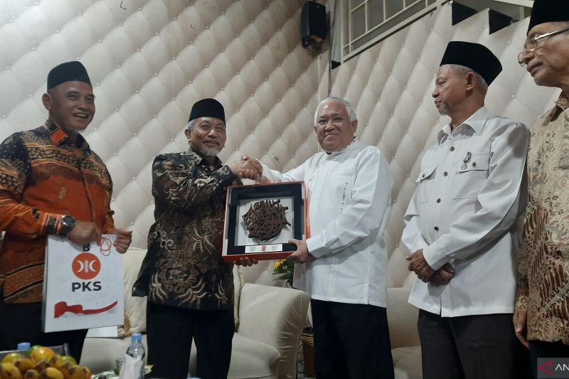 Din Syamsuddin singgung pencapresan Anies saat kunjungan Presiden PKS