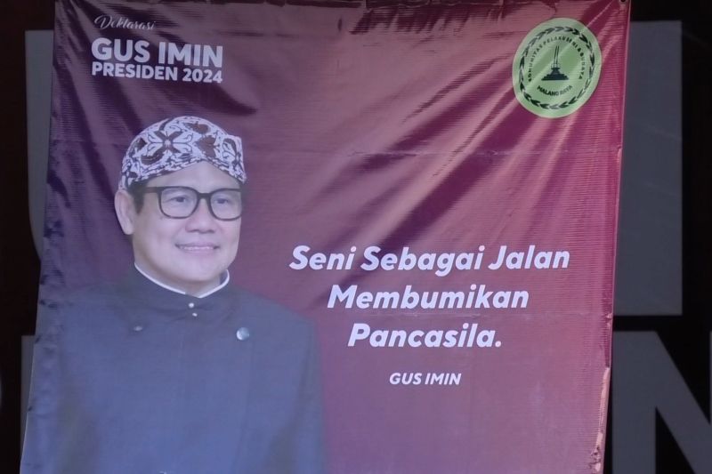 Alasan komunitas seni Malang raya dukung cak Imin maju capres