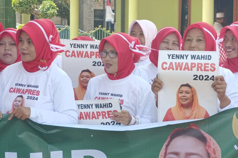Forum Ning dan Nyai NU deklarasikan dukungan Yenny Wahid maju cawapres