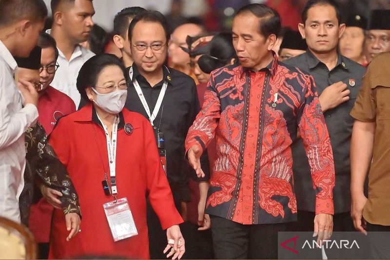 Suasana pembukaan Rakernas IV PDI Perjuangan