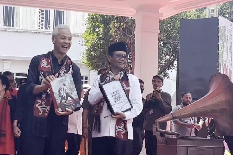 Ganjar-Mahfud resmi daftarkan diri pada Pilpres 2024