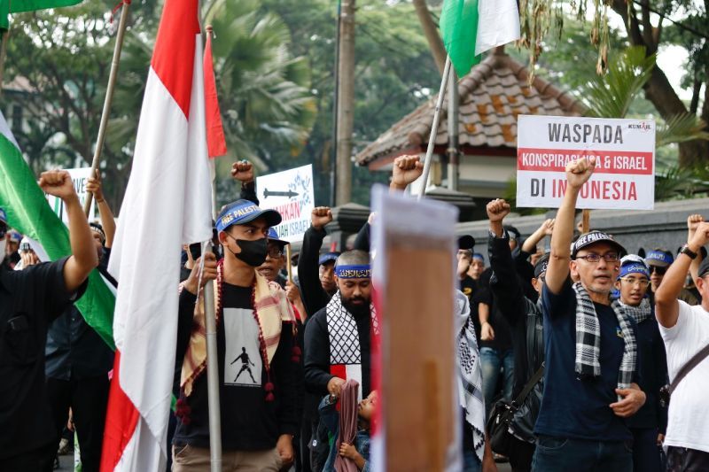 KUMAIL adakan aksi damai dukung perjuangan rakyat Palestina