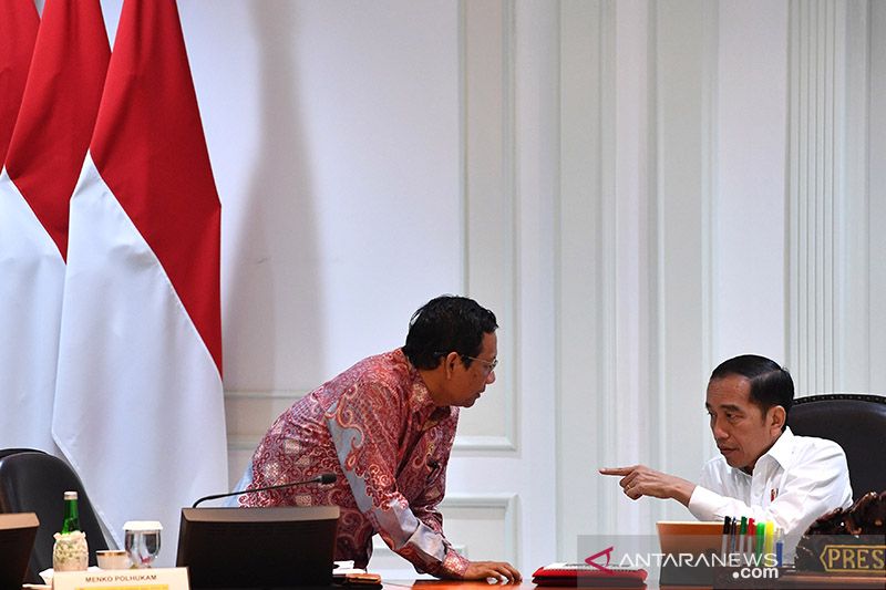 Mahfud MD surati Jokowi soal jadi bakal cawapres