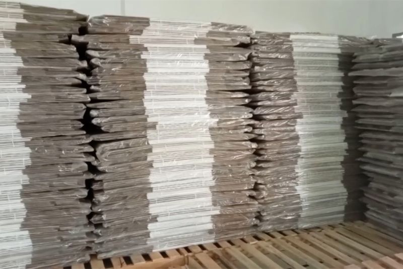 3.940 Bilik suara tiba di Kantor KPU Kota Bengkulu