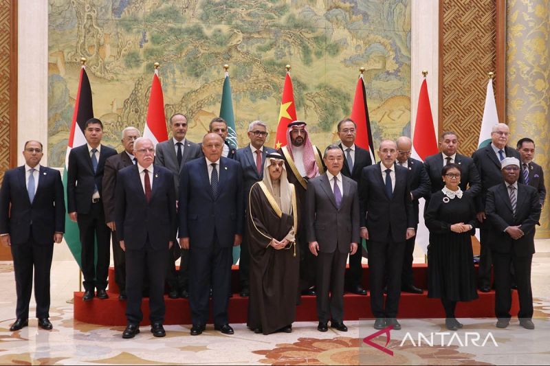 Utusan OKI bertemu Menlu China Wang Wi guna mencai solusi konflik Palestina-Israel