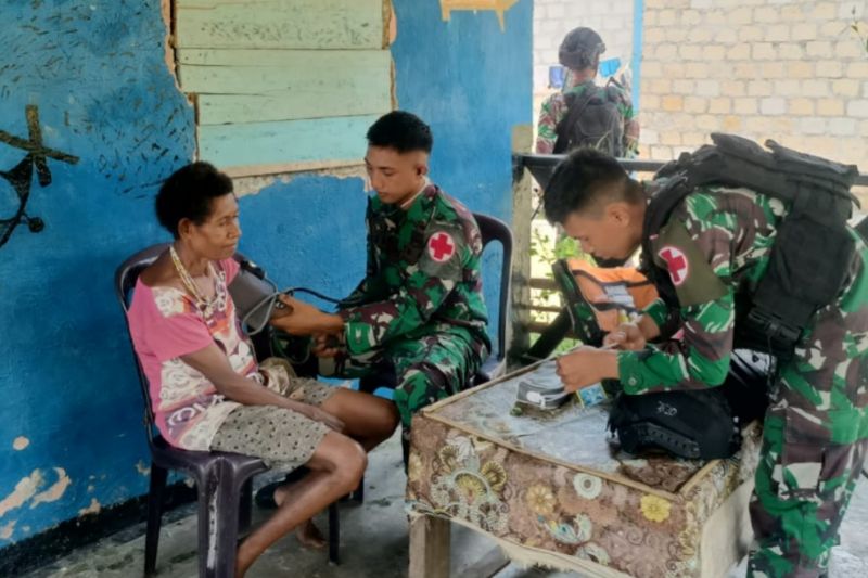 Satgas Pamtas RI-PNG terus jaga stabilitas di perbatasan Papua