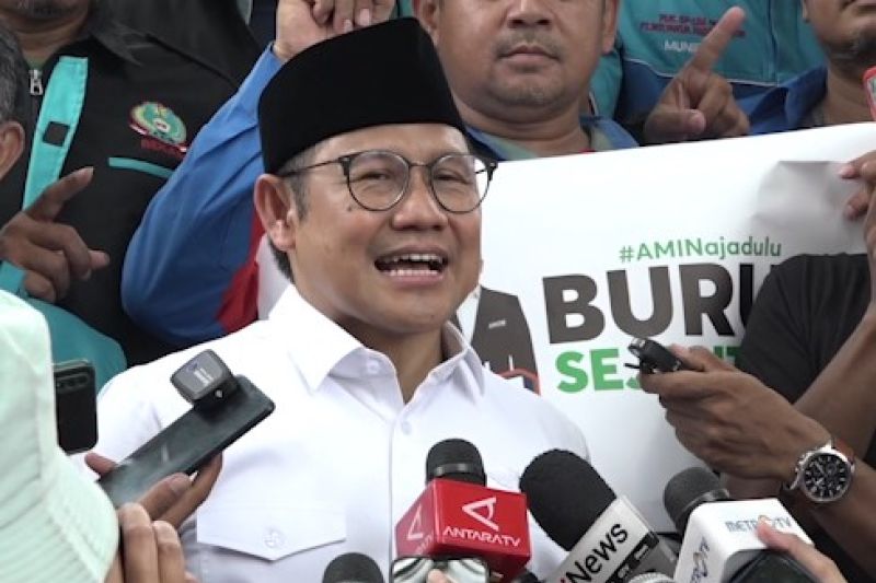 Gus Imin janji akan libatkan buruh saat revisi UU Ciptaker
