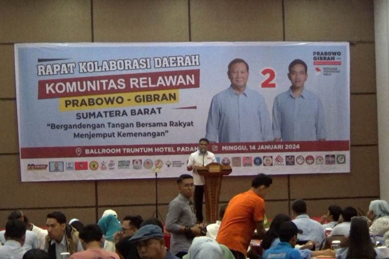 TKN Prabowo-Gibran targetkan menang satu putaran di Sumbar