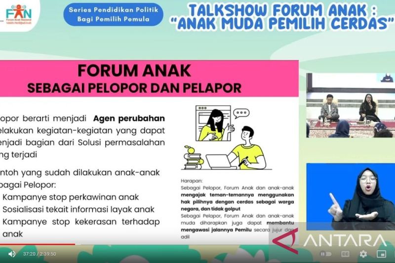 Menteri Bintang pesan pemilih pemula jangan golput pada Pemilu 2024