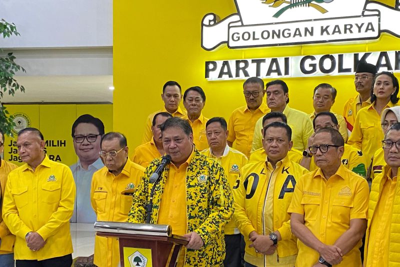 Airlangga enggan tanggapi soal kembali "nyalon" jadi Ketum Golkar