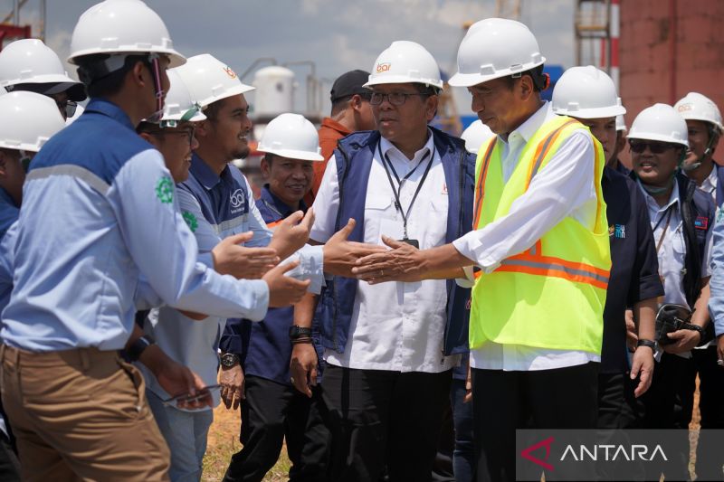 Presiden tinjau proyek hilirisasi SGAR