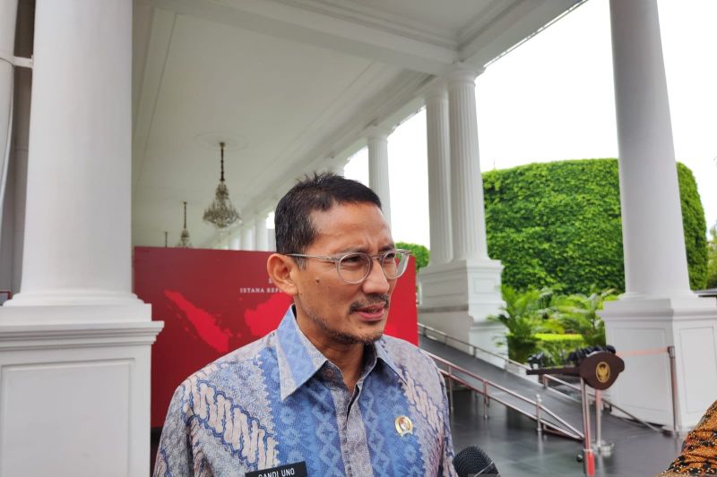 Bahlil bercanda ke Sandiaga soal PPP tidak lolos ke DPR