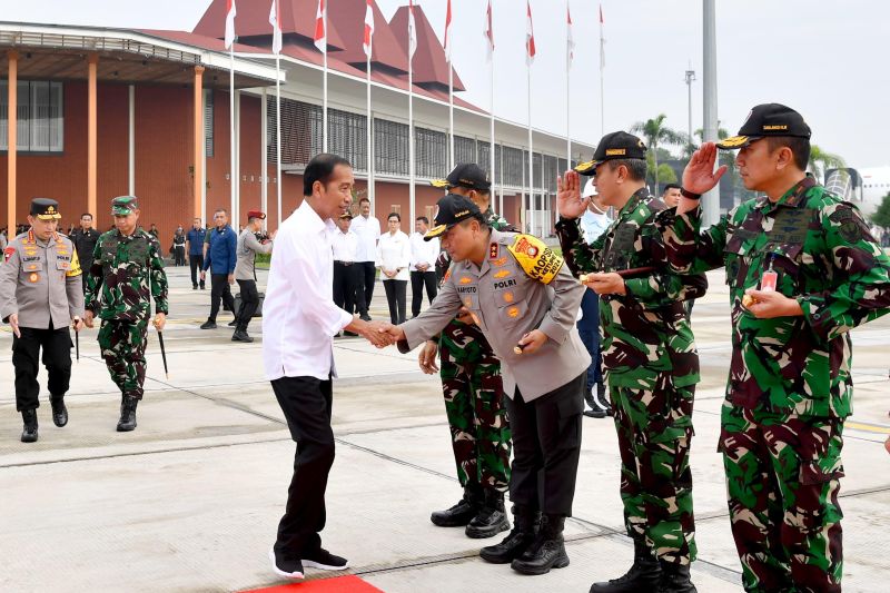 Presiden tinjau pasar dan RSUD dalam kunjungan kerja ke Jambi
