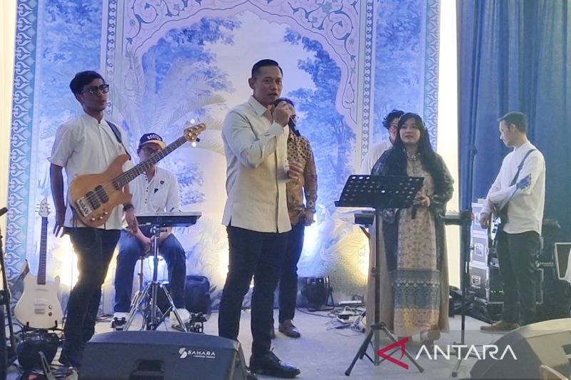 AHY gelar "open house" bersama pejabat Kementerian ATR/BPN