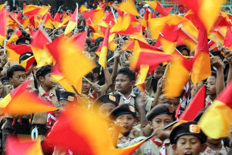 Gerindra: Pramuka di sekolah harus diperkuat guna bangun karakter anak