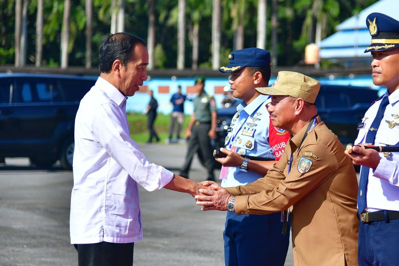 Presiden tinjau RSUD hingga resmikan jalan daerah di Sultra