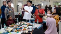 Presiden ajak warga Kampar Riau makan siang bersama