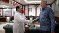 Prabowo terima kunjungan Sekjen OECD di Kantor Kemhan