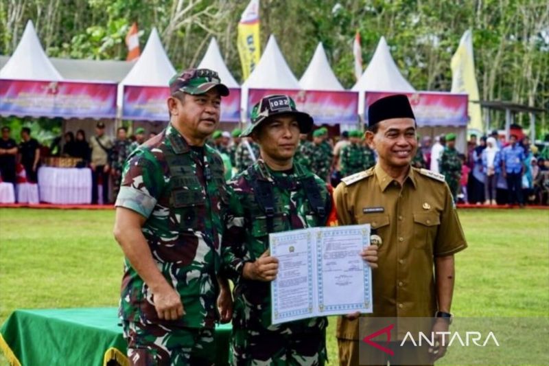 KSAD tutup TMMD ke-120 di Tanah Bumbu Kalsel