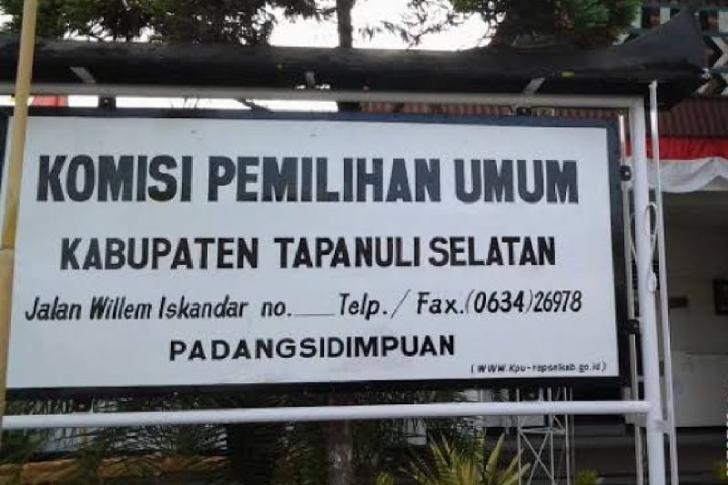 KPU Tapanuli Selatan targetkan partisipasi pemilih pilkada 80 persen