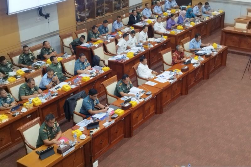 KSAU hadiri rapat kerja pertama bersama Komisi I DPR